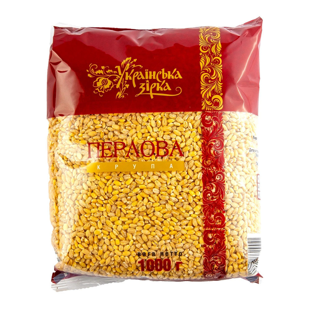 Крупа Українська Зірка Перлова 1 кг